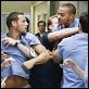 Grey's Anatomy - Die jungen Ärzte : photo Chyler Leigh, Jesse Williams, Justin Chambers, Kevin McKidd, Robert Baker