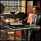 Good Wife : photo Alan Cumming, Christine Baranski