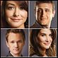 How I Met Your Mother : photo Alyson Hannigan, Cobie Smulders, Jason Segel, Josh Radnor, Neil Patrick Harris