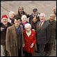 Doctor Who (2005) : photo Bernard Cribbins, David Tennant