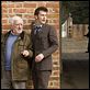 Doctor Who (2005) : photo Bernard Cribbins, David Tennant