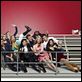 Glee : photo Amber Riley, Chris Colfer, Cory Monteith, Dianna Agron, Jane Lynch
