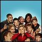 Glee : photo Amber Riley, Chris Colfer, Cory Monteith, Dianna Agron, Heather Morris