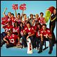 Glee : photo Amber Riley, Chris Colfer, Cory Monteith, Dianna Agron, Harry Shum Jr.