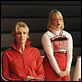 Glee : photo Jane Lynch, Lauren Potter