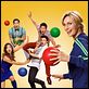 Glee : photo Chris Colfer, Darren Criss, Harry Shum Jr., Jane Lynch, Jenna Ushkowitz