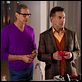 Glee : photo Brian Stokes Mitchell, Jeff Goldblum