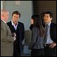 The Mentalist : photo Pruitt Taylor Vince, Robin Tunney, Simon Baker, Tim Kang