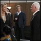 The Mentalist : photo Louise Lombard, Malcolm McDowell, Simon Baker