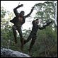 Terra Nova : photo Christine Adams, Stephen Lang