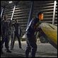 Terra Nova : photo Jason O'Mara, Shelley Conn, Stephen Lang