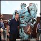 Real Steel : photo Hugh Jackman, Shawn Levy