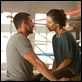 Real Steel : photo Evangeline Lilly, Hugh Jackman, Shawn Levy