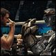 Real Steel : photo Dakota Goyo, Hugh Jackman, Shawn Levy