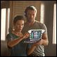 Real Steel : photo Evangeline Lilly, Hugh Jackman, Shawn Levy