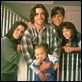 Party of Five : photo Lacey Chabert, Matthew Fox, Neve Campbell, Scott Wolf