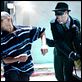 The Green Hornet : photo Michel Gondry, Seth Rogen