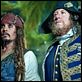 Pirates of the Caribbean: Fremde Gezeiten : photo Geoffrey Rush, Johnny Depp, Rob Marshall