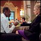 House of Lies : photo Don Cheadle, Kristen Bell