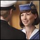 Pan Am : photo Karine Vanasse, Mike Vogel