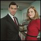 The Hour : photo Dominic West, Romola Garai