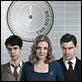 The Hour : photo Ben Whishaw, Dominic West, Romola Garai