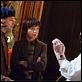 Hugo Cabret : photo Asa Butterfield, Martin Scorsese