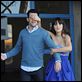New Girl : photo Max Greenfield, Zooey Deschanel