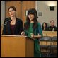 New Girl : photo Lizzy Caplan, Zooey Deschanel