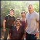 Die Reise zur geheimnisvollen Insel : photo Brad Peyton, Dwayne Johnson, Josh Hutcherson, Luis Guzman, Vanessa Hudgens