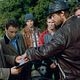 Snatch – Schweine und Diamanten : photo Brad Pitt, Guy Ritchie, Jason Flemyng, Jason Statham, Stephen Graham