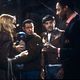 Safecrackers : photo Andrew Davoli, Anthony Russo, Isaiah Washington, Joe Russo, Patricia Clarkson