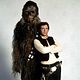 Krieg der Sterne : photo George Lucas, Harrison Ford, Peter Mayhew