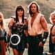 Xena : photo Kevin Sorbo, Lucy Lawless, Michael Hurst, Renée O'Connor