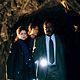 photo Debra Messing, Frankie Faison, Vincent Ventresca