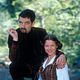 The Black Adder : photo Kate Moss, Rowan Atkinson