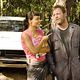 Death Proof : photo Jonathan Loughran, Quentin Tarantino, Rosario Dawson