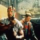 The Running Man : photo Arnold Schwarzenegger, Paul Michael Glaser