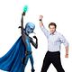 Megamind : photo Brad Pitt, Tom McGrath