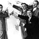 photo Ian Carmichael, John Boulting, Richard Attenborough, Terry-Thomas