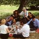 Eine Komödie im Mai : photo Bruno Carette, Dominique Blanc, Louis Malle, Michel Duchaussoy, Michel Piccoli
