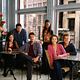 Felicity : photo Amanda Foreman, Greg Grunberg, Keri Russell, Scott Foley, Scott Speedman