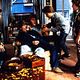 Die Goonies : photo Corey Feldman, Jeff Cohen, Jonathan Ke Quan, Richard Donner, Sean Astin