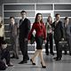 Bild zu <b>Good Wife</b>: Alan Cumming, Archie Panjabi, Chris Noth, Christine Baranski, Graham Phillips