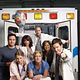 <b>Anna Deavere Smith, Dominic Fumusa, Edie Falco, Eve Best, Merritt Wever</b> Bild : Nurse Jackie