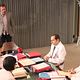 Dr. House : photo Charlyne Yi, Hugh Laurie, Jesse Spencer, Odette Annable, Peter Jacobson