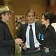 Justified : photo Carla Gugino, Mel Fair, Timothy Olyphant