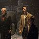 Doctor Who (2005) : photo Laurence Belcher, Matt Smith (IV), Michael Gambon