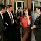 Mad Men : photo Aaron Staton, Bryan Batt, Christina Hendricks, Rich Sommer