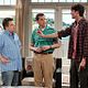 Two And A Half Men : photo Ashton Kutcher, Jon Cryer, Patton Oswalt